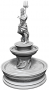 WizKids Deep Cuts: Unpainted Miniatures - Fountain