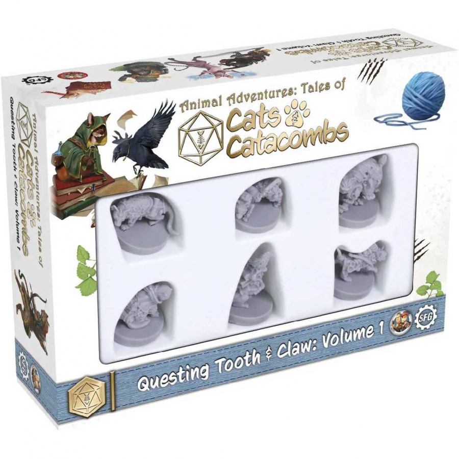 Animal Adventures: Tales of Cats & Catacombs - Questing Tooth & Claw - Volume 1