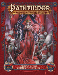Pathfinder Roleplaying Game: Adventure Path - Curse of the Crimson Throne (twarda oprawa)