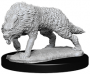 WizKids Deep Cuts: Unpainted Miniatures - Timber Wolves