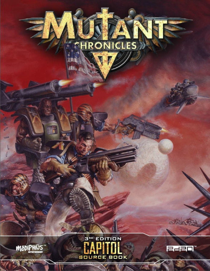Mutant Chronicles RPG (3rd Edition) - Capitol Source Book