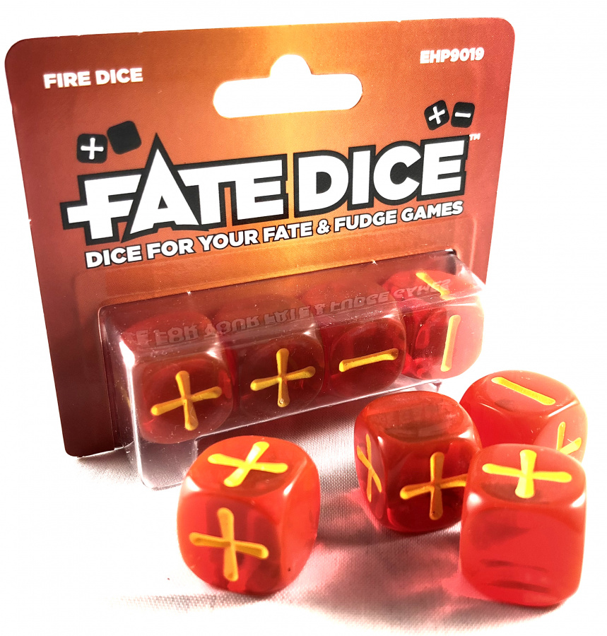 Fate Dice - Fire Dice