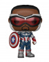 Funko POP Marvel: The Falcon and the Winter Soldier - Captain America