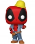 Funko POP Marvel: Deadpool 30th - Construction Worker (Exclusive)