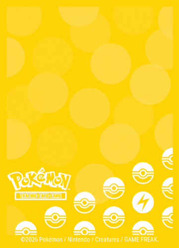 Ultra Pro: Pokémon - Deck Protector Sleeves - Energy - Lightning Type (65 szt.)