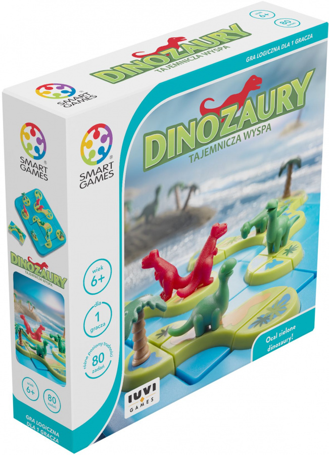 Smart Games: Dinozaury - Tajemnicza wyspa (edycja polska)