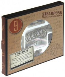 Łamigłówki Metalowe: Steampunk zestaw brązowy