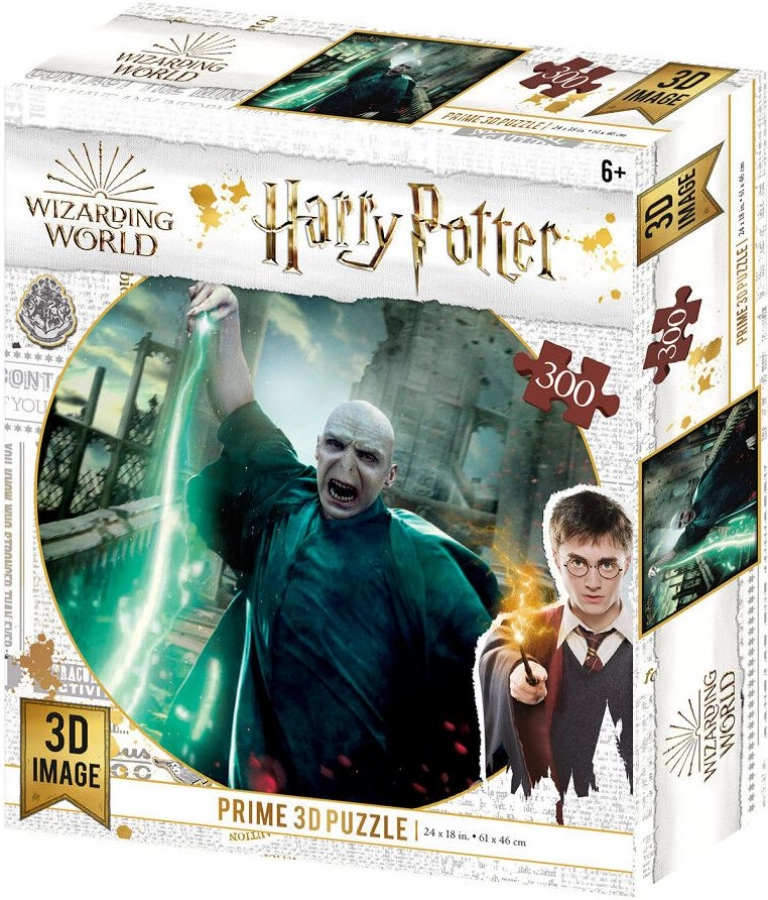 Harry Potter: Magiczne puzzle - Voldemort (300 elementów)