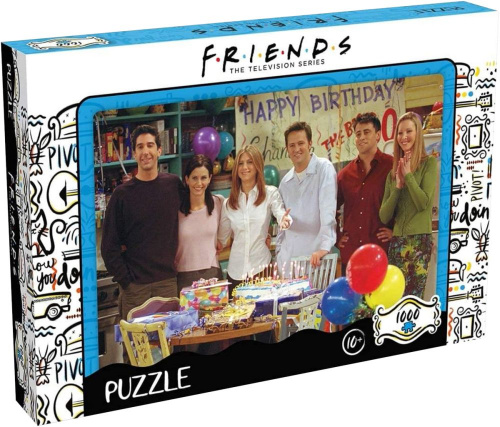 Puzzle: Friends - Happy Birthday (1000 elementów)