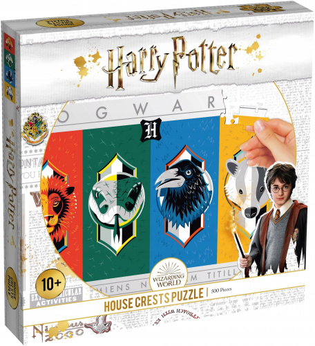 Puzzle: Harry Potter - House Crest Herby (500 elementów)