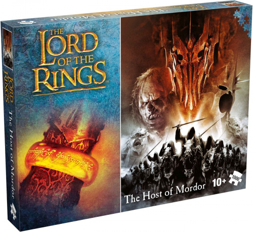 Puzzle: Lord of the Rings - Host of Mordor (1000 elementów)