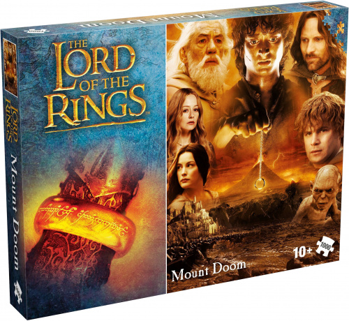 Puzzle: Lord of the Rings - Mount Doom (1000 elementów)