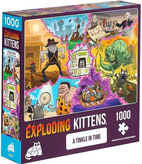 Exploding Kittens Puzzle: A Tinkle In Time (1000 elementów)