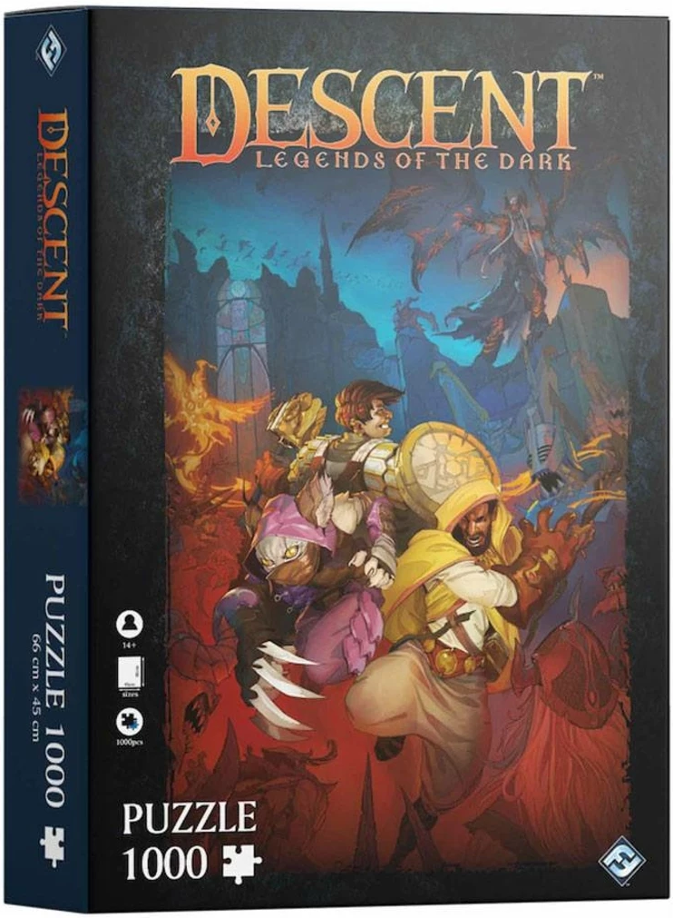 Descent: Legends of the Dark - Jigsaw Puzzle Poster (1000 elementów)