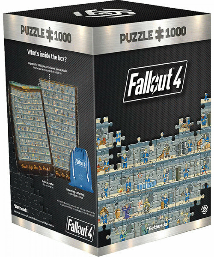 Good Loot Puzzle: Fallout 4 - Perk Poster (1000 elementów)