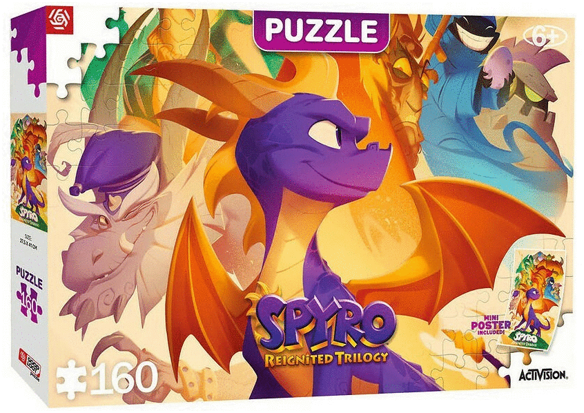 Good Loot Puzzle: Spyro Reignited Trilogy - Heroes (160 elementów)