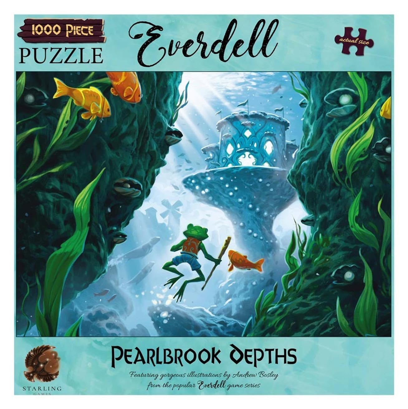 Everdell Puzzle: Pearlbrook Depth (1000 elementów)