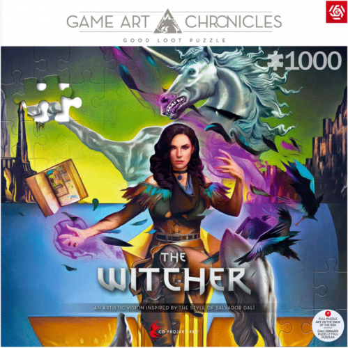 Good Loot Puzzle: Game Art Chronicles - The Witcher Yennefer & Salvador Dali (1000 elementów)